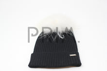 Load image into Gallery viewer, RIBBED HAT WITH POM POM