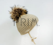 Load image into Gallery viewer, METALLIC POM POM HAT