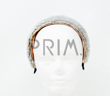 Load image into Gallery viewer, FUR WITH GOLD SPECS COVERED HEADBAND