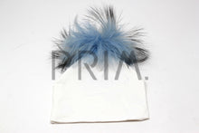 Load image into Gallery viewer, BABY HAT WITH FUR POM POM