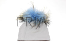 Load image into Gallery viewer, BABY HAT WITH FUR POM POM