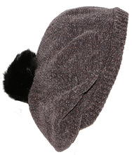Load image into Gallery viewer, CHENILLE LUREX SNOOD POM POM