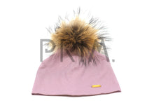 Load image into Gallery viewer, COTTON POM POM PULL ON HAT