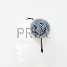 Load image into Gallery viewer, FUR SMILEY HEADBAND