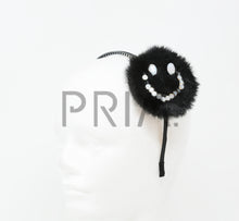 Load image into Gallery viewer, FUR SMILEY HEADBAND