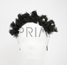 Load image into Gallery viewer, TULLE WITH SEQUINS WREATH HEADBAND