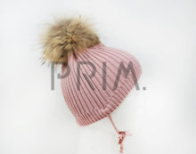 Load image into Gallery viewer, METALLIC POM POM HAT