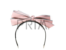 Load image into Gallery viewer, STAND UP TWO TONED BOW HEADBAND