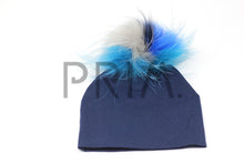 Load image into Gallery viewer, BABY HAT WITH FUR POM POM