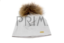 Load image into Gallery viewer, COTTON POM POM PULL ON HAT