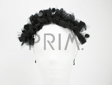 Load image into Gallery viewer, TULLE WITH SEQUINS WREATH HEADBAND