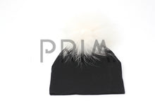 Load image into Gallery viewer, BABY HAT WITH FUR POM POM