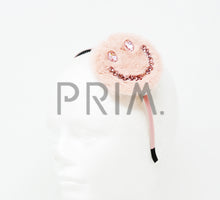 Load image into Gallery viewer, FUR SMILEY HEADBAND