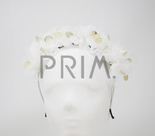 Load image into Gallery viewer, TULLE WITH SEQUINS WREATH HEADBAND