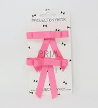 Load image into Gallery viewer, GROSGRAIN BOW CLIP 2 PIECE SET