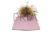 Load image into Gallery viewer, COTTON POM POM PULL ON HAT