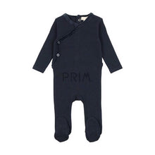 Load image into Gallery viewer, LIL LEGS VELOUR TRIM FOOTIE
