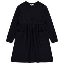 Load image into Gallery viewer, PIXIE FLATLOCK STITCH RIBBED DRESS
