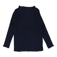 Load image into Gallery viewer, LIL LEGS RIBBED FUNNEL NECK TOP
