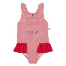 Load image into Gallery viewer, MISS MINI GIRLS PINSTRIPE SWIMSUIT
