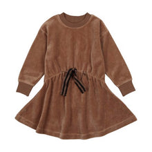 Load image into Gallery viewer, ANALOGIE VELOUR DRESS
