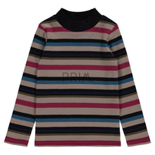 Load image into Gallery viewer, STRIPED MOCK NECK
