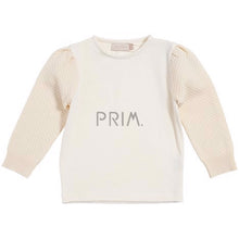 Load image into Gallery viewer, NUMU TSHIRT WITH KNIT 3/4 SLEEVES
