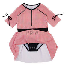 Load image into Gallery viewer, MISS MINI PINSTRIPE SWIM DRESS W/ SNAPS
