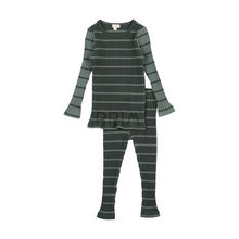 Load image into Gallery viewer, LIL LEGS STRIPED RIBBED SET
