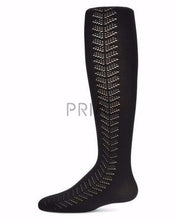 Load image into Gallery viewer, MEMOI ARROW FLIP STITCH TIGHTS
