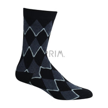 Load image into Gallery viewer, ZUBII MENS DIAMOND PRINT SOCKS
