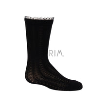 Load image into Gallery viewer, ZUBII TEXTURE WITH SHEER RUFFLE MIDCALF

