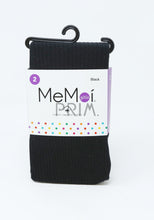 Load image into Gallery viewer, MEMOI THIN RIBBED COTTON TIGHTS
