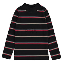 Load image into Gallery viewer, STRIPED MOCK NECK
