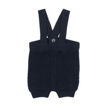 Load image into Gallery viewer, ANALOGIE WAFFLE KNIT SHORT OVERALLS
