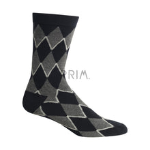 Load image into Gallery viewer, ZUBII MENS DIAMOND PRINT SOCKS
