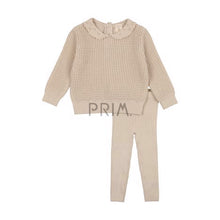 Load image into Gallery viewer, ANALOGIE POINTELLE COLLAR KNIT SET

