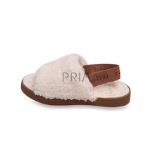 Load image into Gallery viewer, ZUBII SHERPA SLING BACK SLIPPERS
