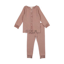 Load image into Gallery viewer, LIL LEGS VELOUR TRIM LOUNGE SET
