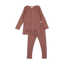 Load image into Gallery viewer, LIL LEGS CARDIGAN RIBBED SET
