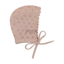 Load image into Gallery viewer, ANALOGIE POINTELLE KNIT BONNET
