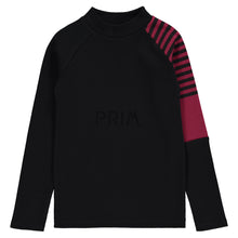 Load image into Gallery viewer, STRIPED RIBBED MOCK NECK
