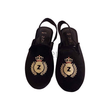 Load image into Gallery viewer, ZUBII EMBLEM SLING BACK SLIPPERS
