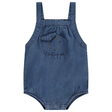 Load image into Gallery viewer, PIXIE POCKET DENIM ROMPER

