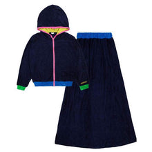 Load image into Gallery viewer, MISS MINI NEON TERRY COVER UP TWO PIECE

