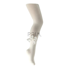 Load image into Gallery viewer, ZUBII LACE BOW TIGHTS

