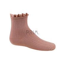Load image into Gallery viewer, ZUBII LACE TRIM TEXTURED ANKLE
