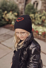 Load image into Gallery viewer, ZUBII CHAIN HEART CUFF BEANIE
