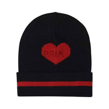 Load image into Gallery viewer, ZUBII HEART/STRIPE BEANIE
