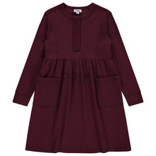Load image into Gallery viewer, PIXIE FLATLOCK STITCH RIBBED DRESS
